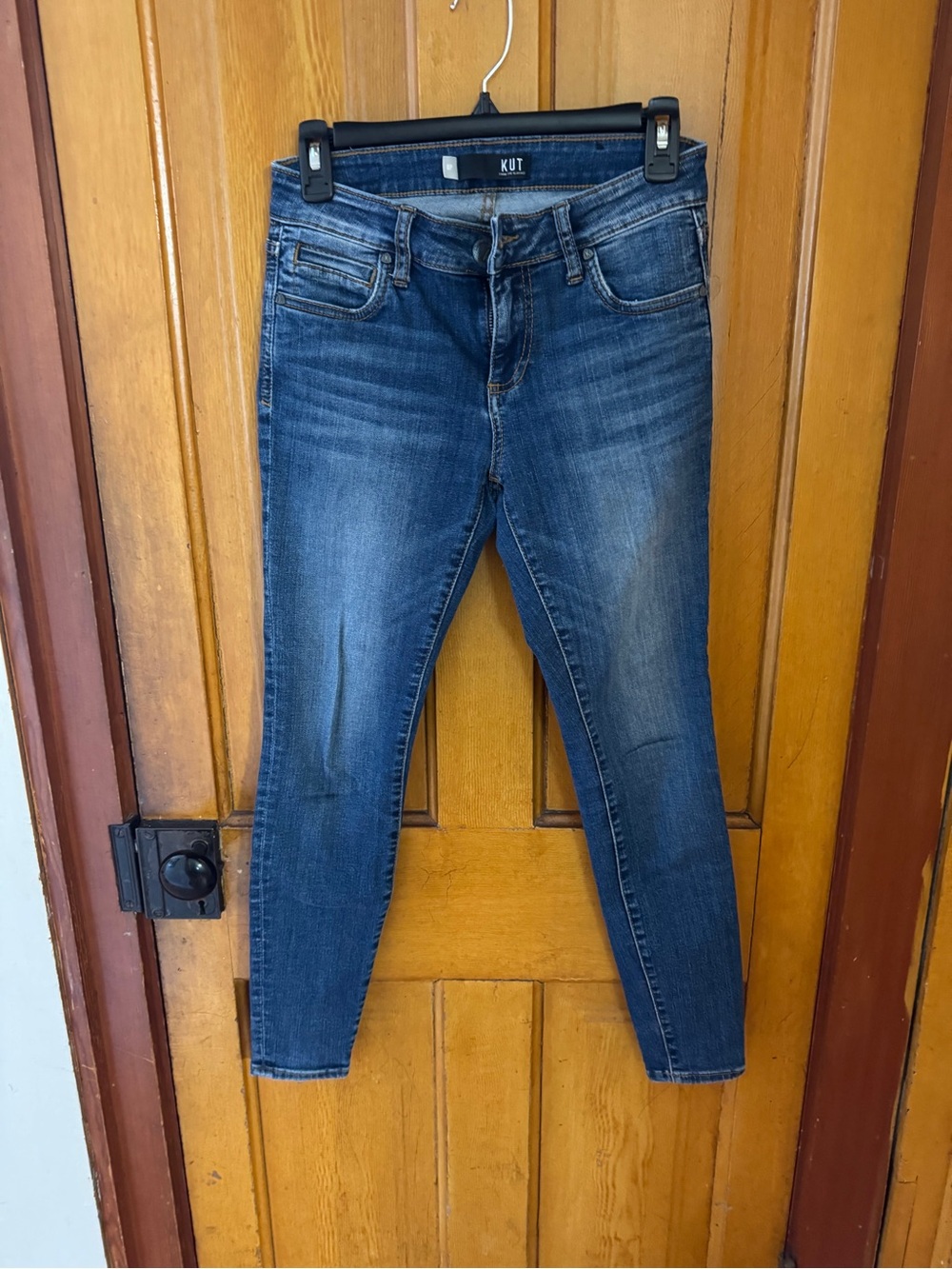 Kut from the Kloth Dark Blue Skinny Jeans